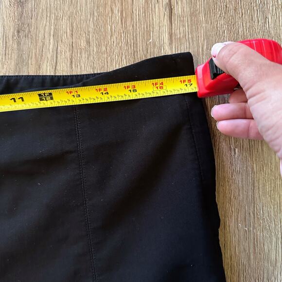 MM Lafleur Women's Size 16 Black Powerstretch The Foster Pants Straight-Leg Work - Picture 8 of 11